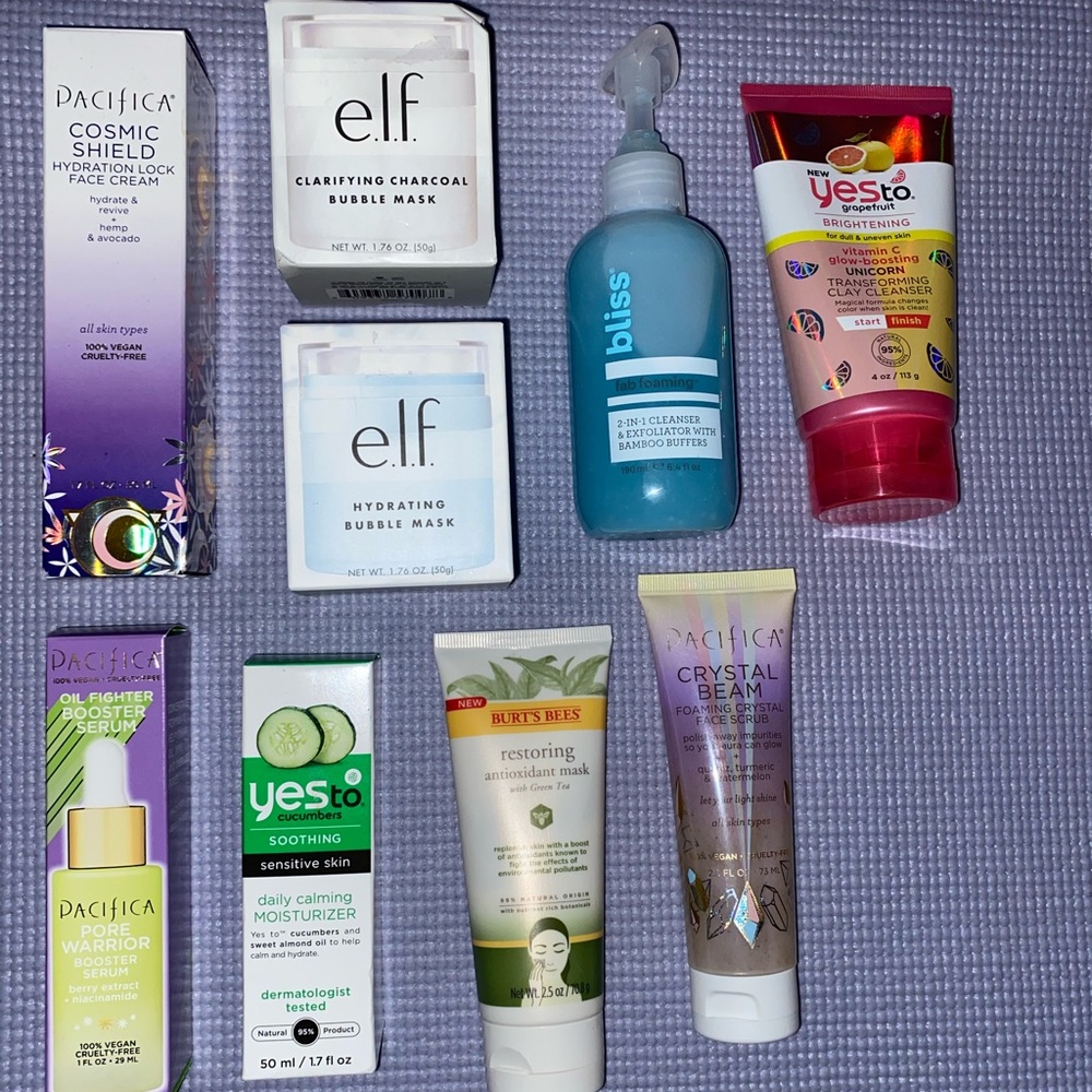 Skincare bundle ten items